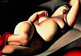 Tamara Paintings - La bella Rafaela by Tamara de Lempicka